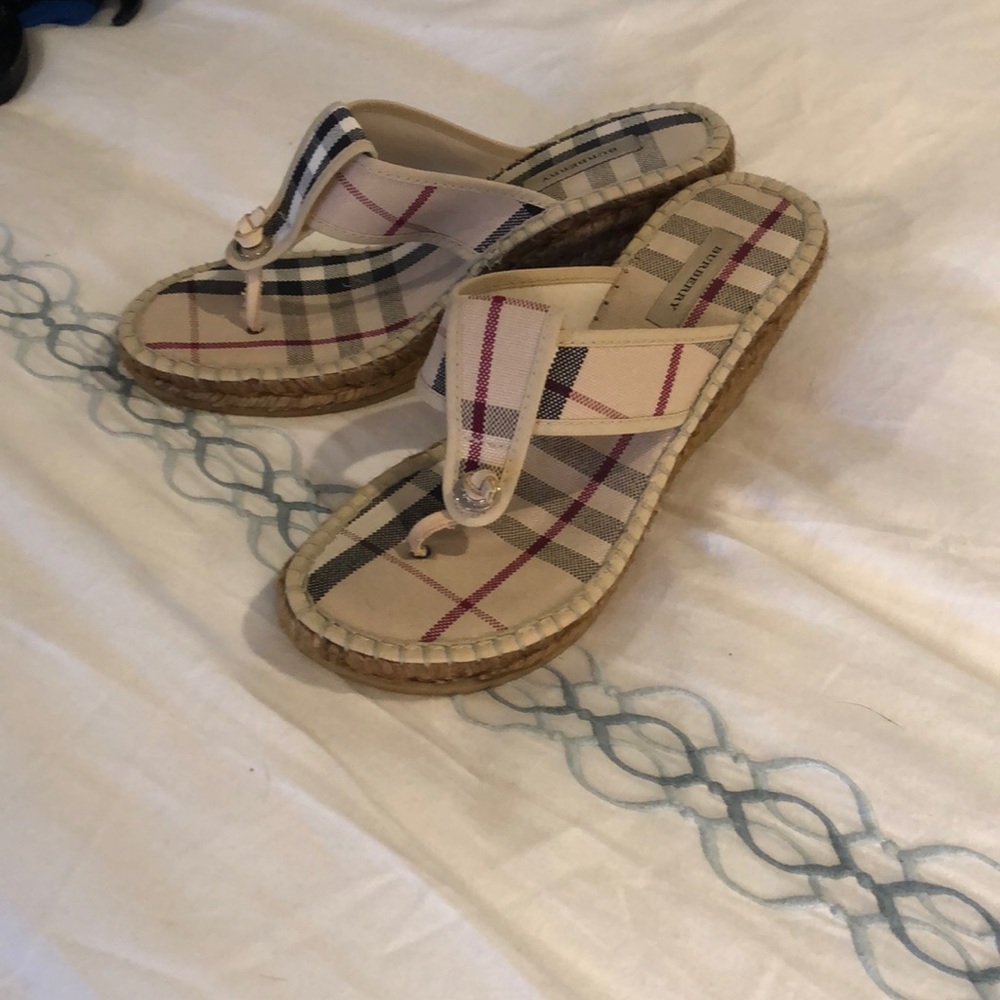 Burberry wedges